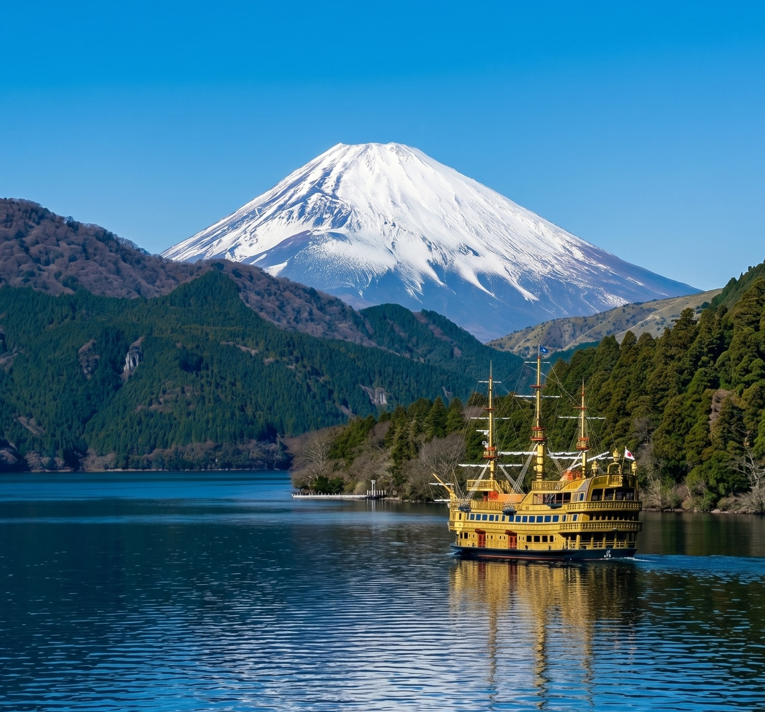From Tokyo: Mt. Fuji, Hakone, Owakudani & Lake Ashi Bus Tour