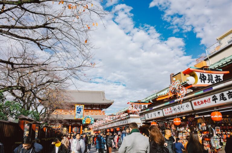 ：asakusa nakamise street food senso-ji temple