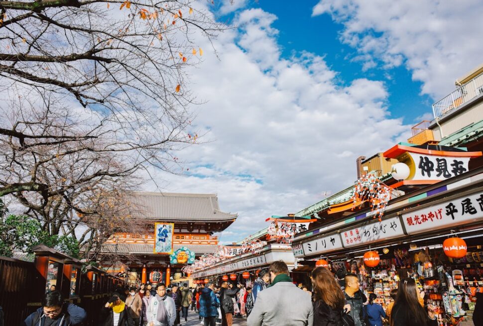 ：asakusa nakamise street food senso-ji temple