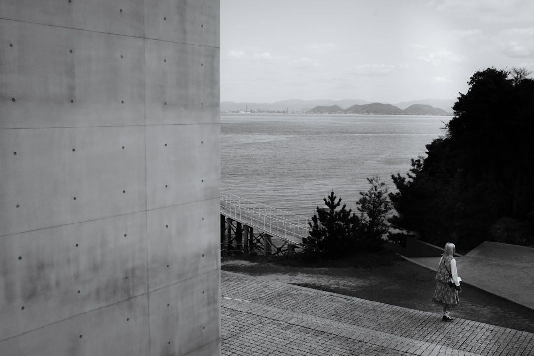 :naoshima art museum tadao ando concrete architecture