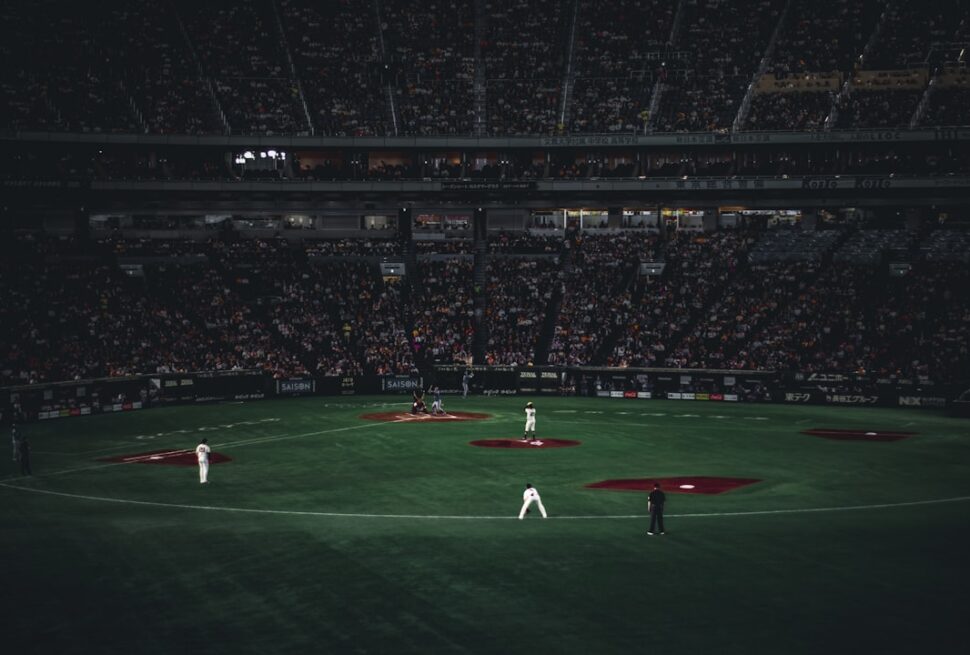 ：japan baseball game npb stadium cheering