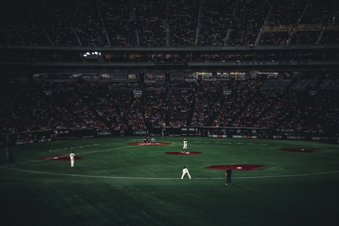:japan baseball game npb stadium cheering