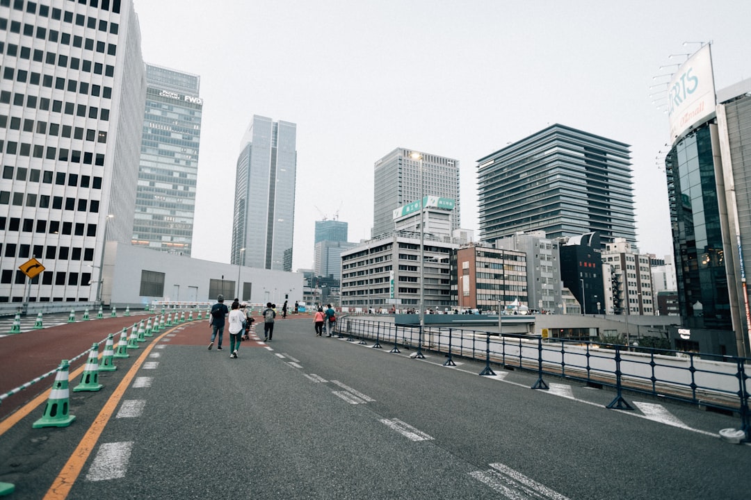 :tokyo marathon runners city course