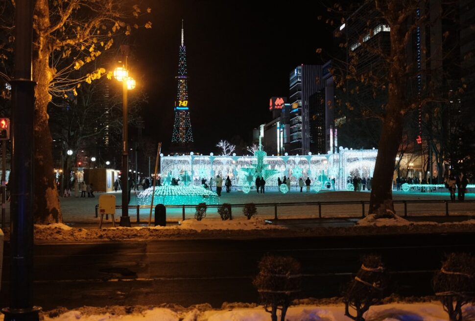 ：sapporo snow festival giant snow sculpture odori park