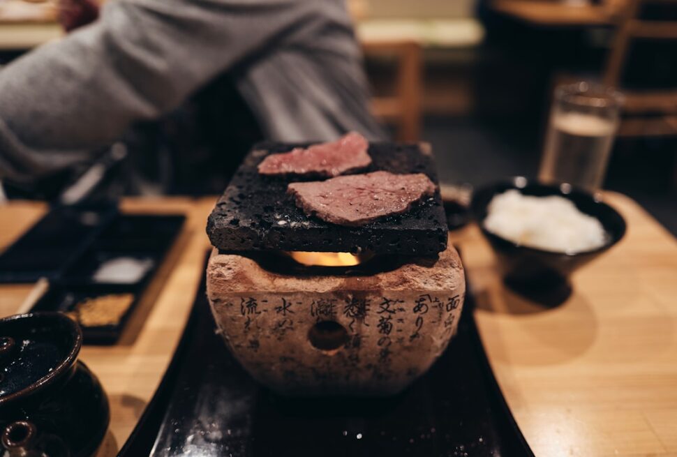 ：japan yakiniku wagyu tabletop grill