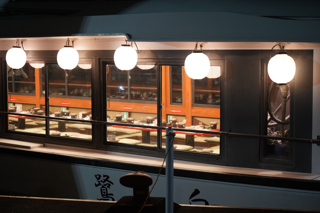 The Terrace and Eating in a Dining Car — Japan travel