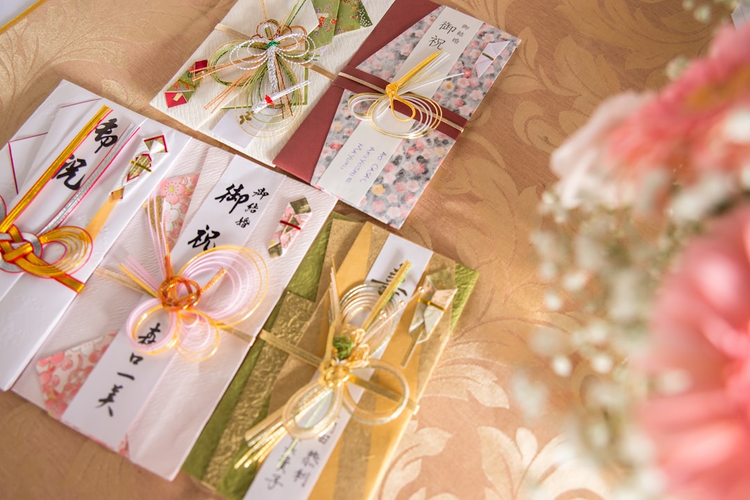 :japanese shugibukuro ceremonial money envelope