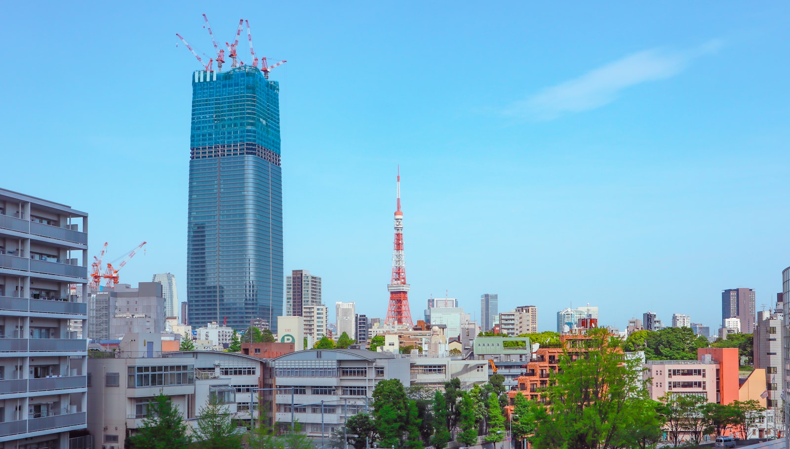 :roppongi tokyo tower view from observation deck