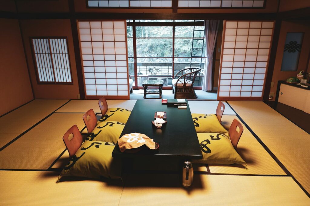 best ryokan in japan private rotenburo mountain view