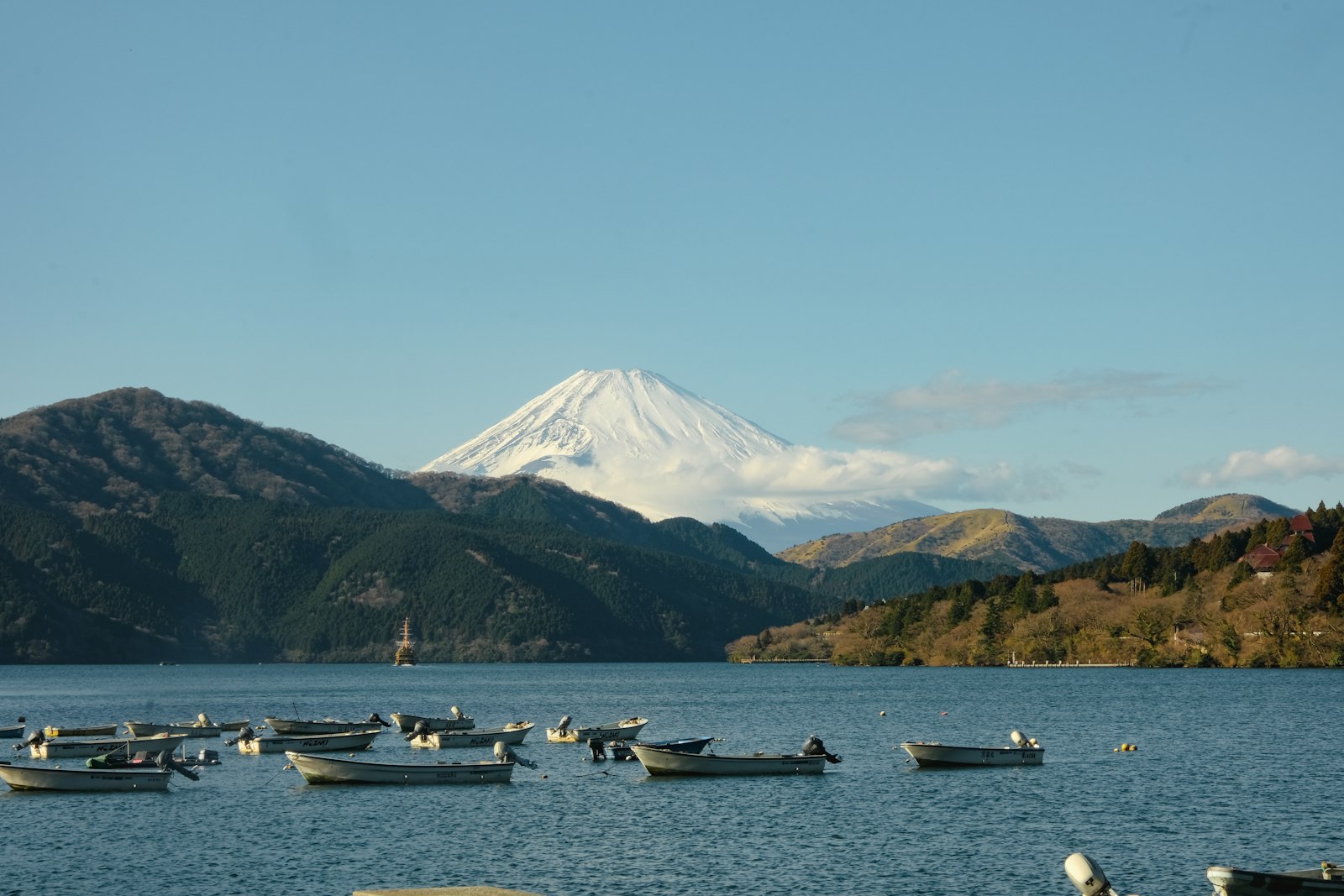 Cruising Lake Ashi and the Floating Torii — Japan travel