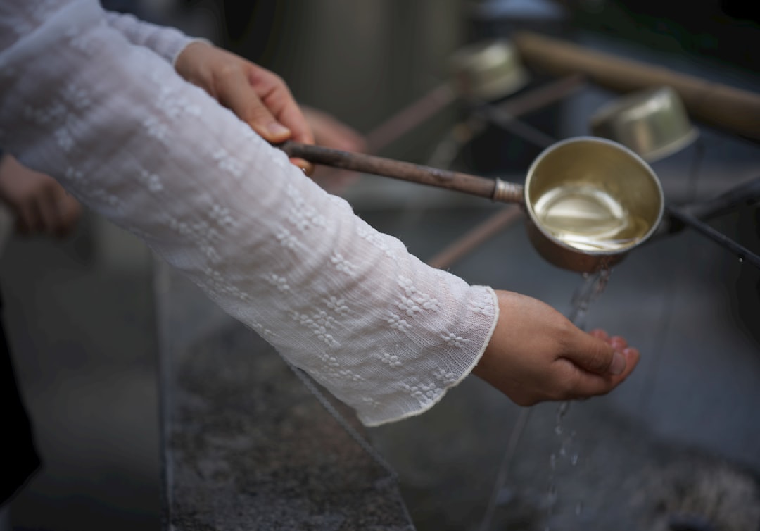 :making wax tempura at a food sample making workshop in asakusa