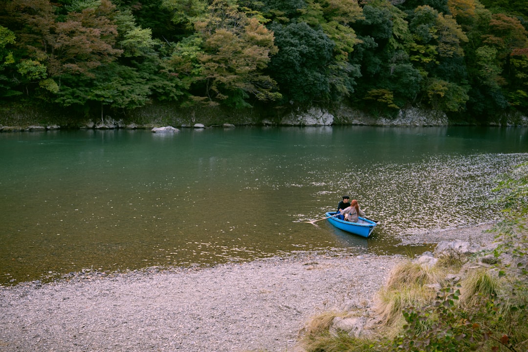 ：canoe in the mangrove channels of amami oshima