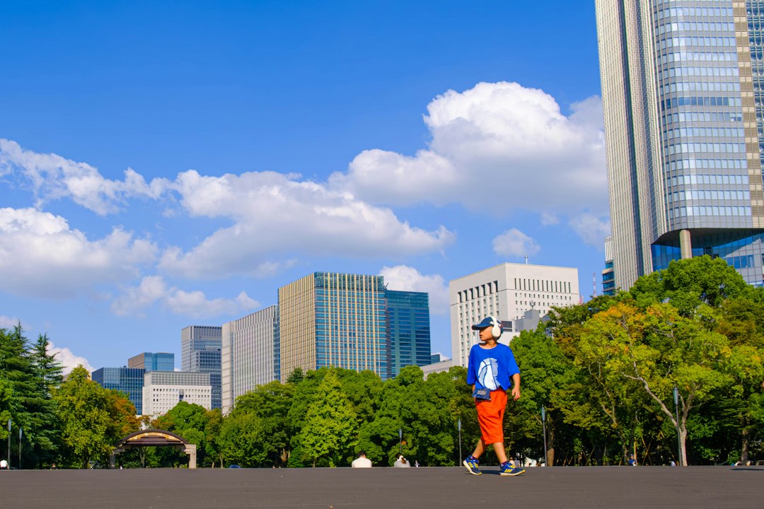 ：skate park on the miyashita park rooftop in shibuya
