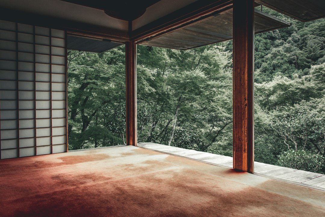 ：west veranda of sanjusangendo temple where the toshiya archery contest was held