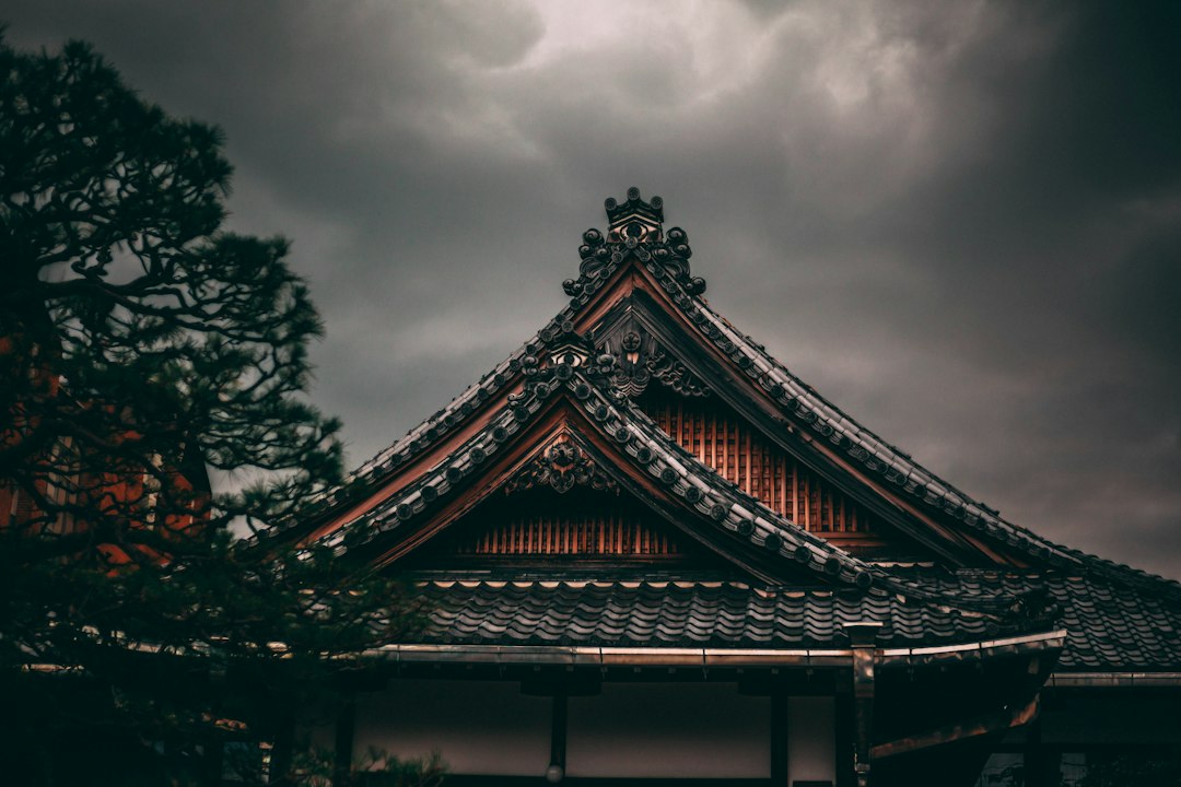 :kodo lecture hall at toji temple in kyoto