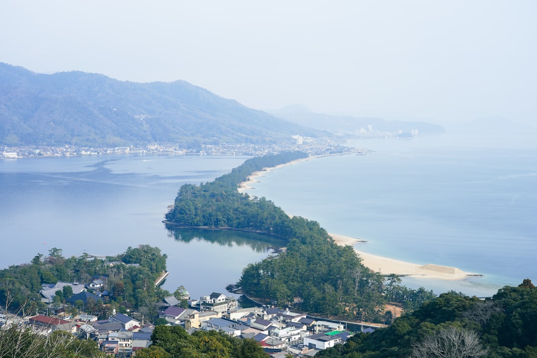 :amanohashidate sandbar seen on a day trip from kyoto