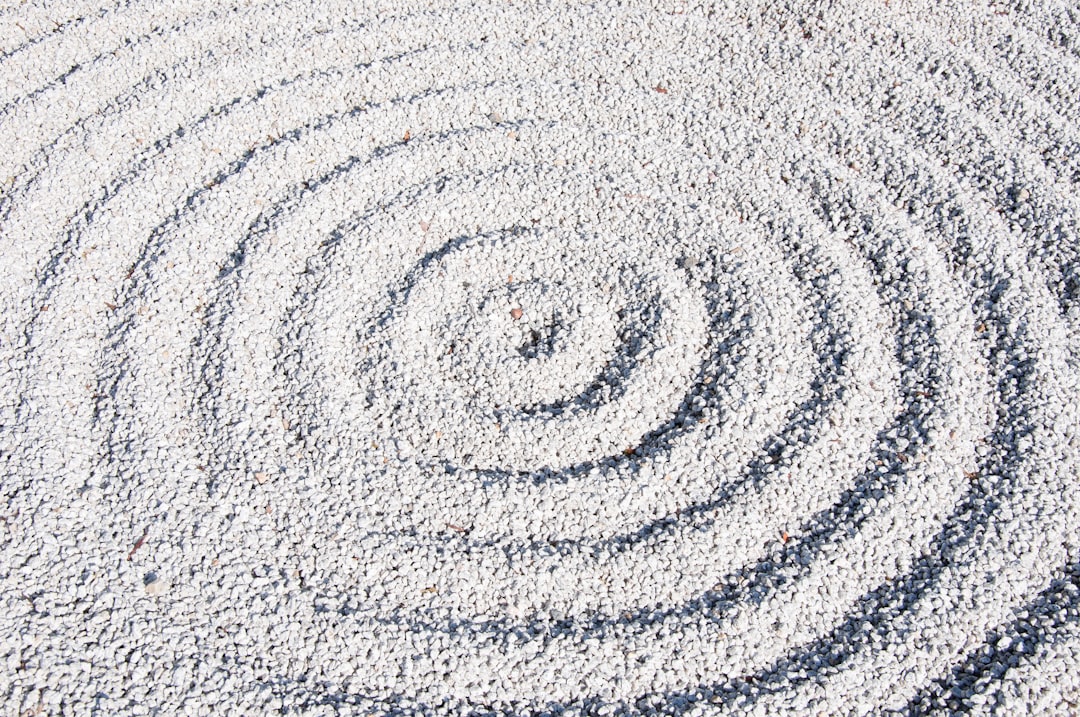 :ginshadan sand garden and kogetsudai cone at ginkakuji temple