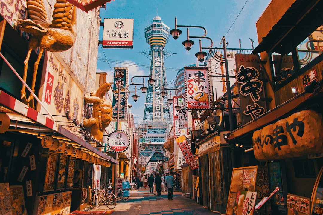 :evening food street on a 3 day osaka itinerary