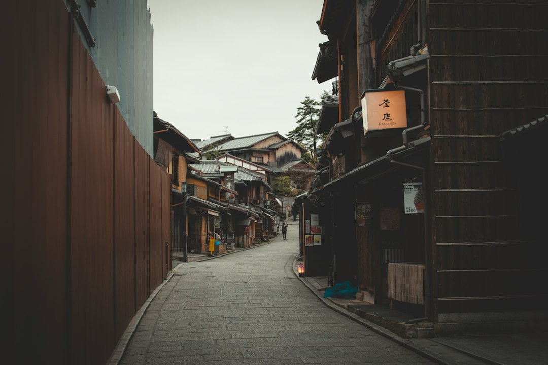 :edo period street at toei kyoto studio park in uzumasa